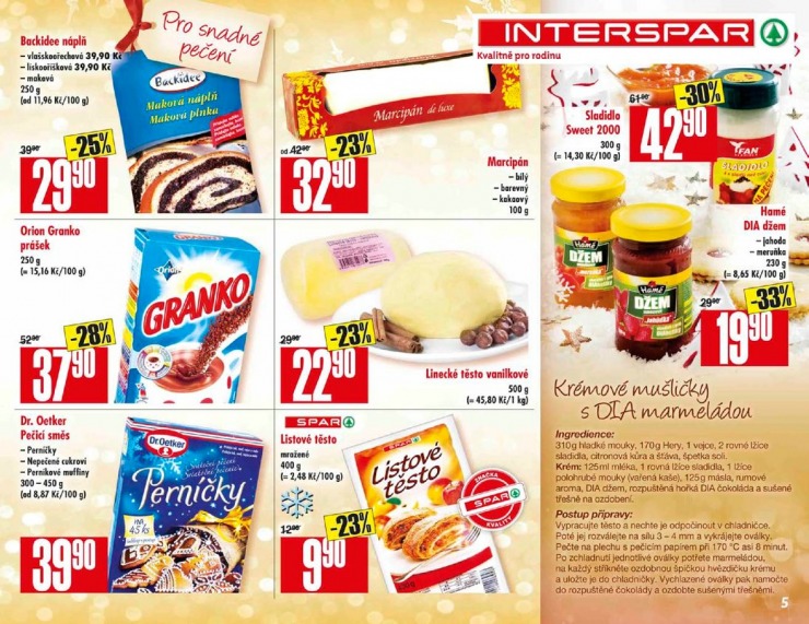 leták Interspar Pečení od 8.10.2014 strana 1 leták Interspar Pečení od 8.10.2014 strana 1