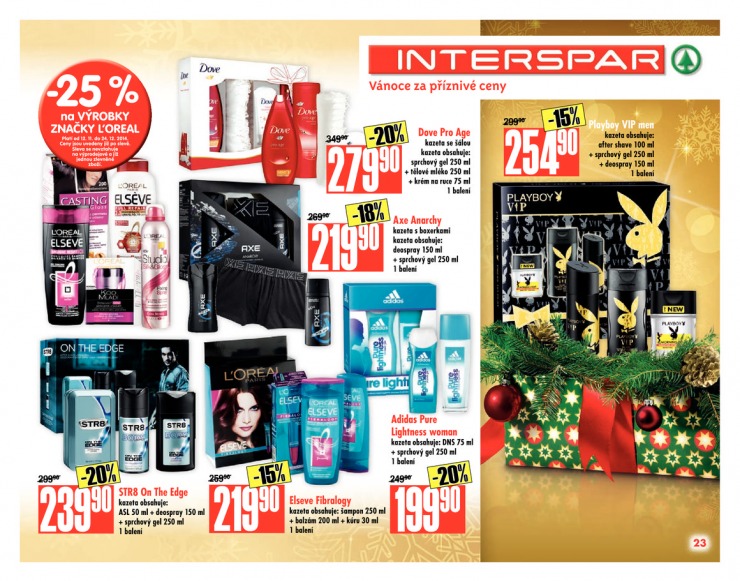 leták Interspar Vánoce od 12.11.2014 strana 1 leták Interspar Vánoce od 12.11.2014 strana 1
