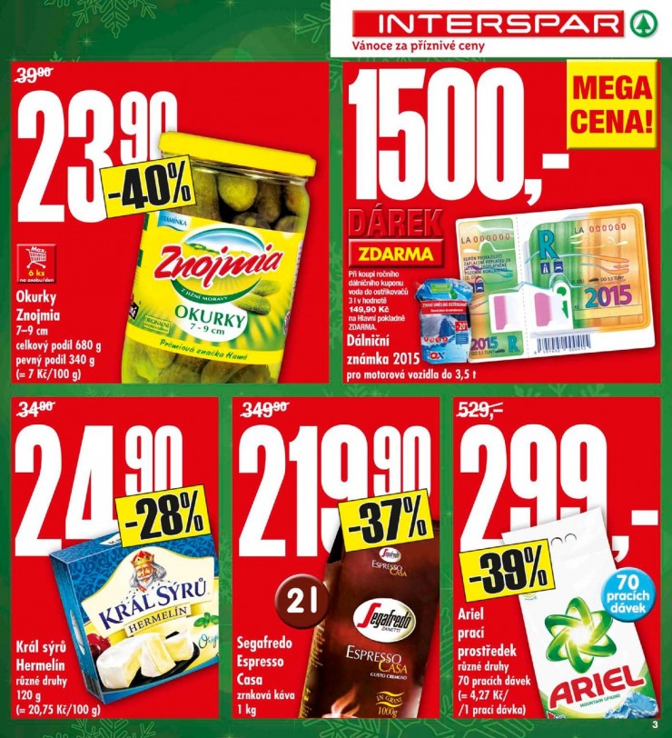 leták Interspar Akční nabídka od 26.11.2014 strana 1 leták Interspar Akční nabídka od 26.11.2014 strana 1
