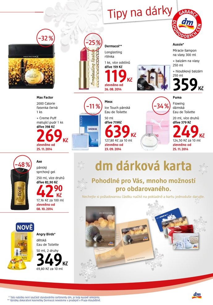 leták DM drogerie Journal 2 od 26.11.2014 strana 1 leták DM drogerie Journal 2 od 26.11.2014 strana 1