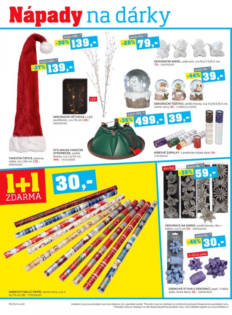 leták Mobelix Aktuální prospekt od 1.12.2014 strana 1 leták Mobelix Aktuální prospekt od 1.12.2014 strana 1