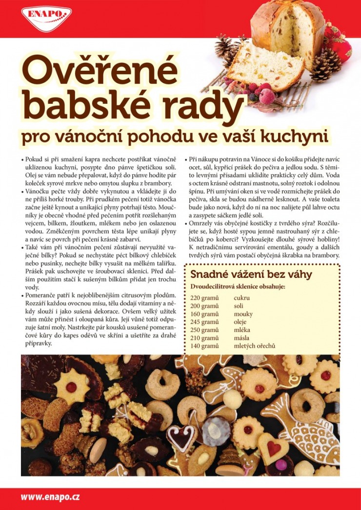 leták Enapo Akční leták od 3.12.2014 strana 1 leták Enapo Akční leták od 3.12.2014 strana 1
