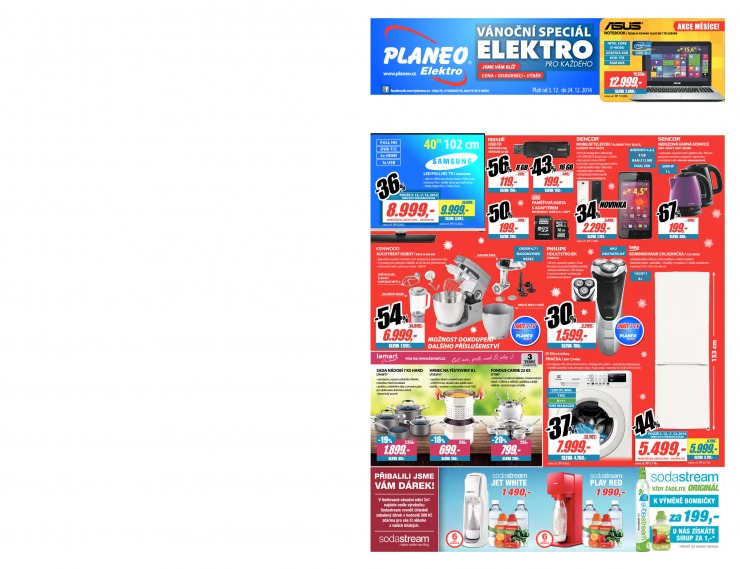 leták Planeo Elektro Akční leták od 3.12.2014 strana 1 leták Planeo Elektro Akční leták od 3.12.2014 strana 1