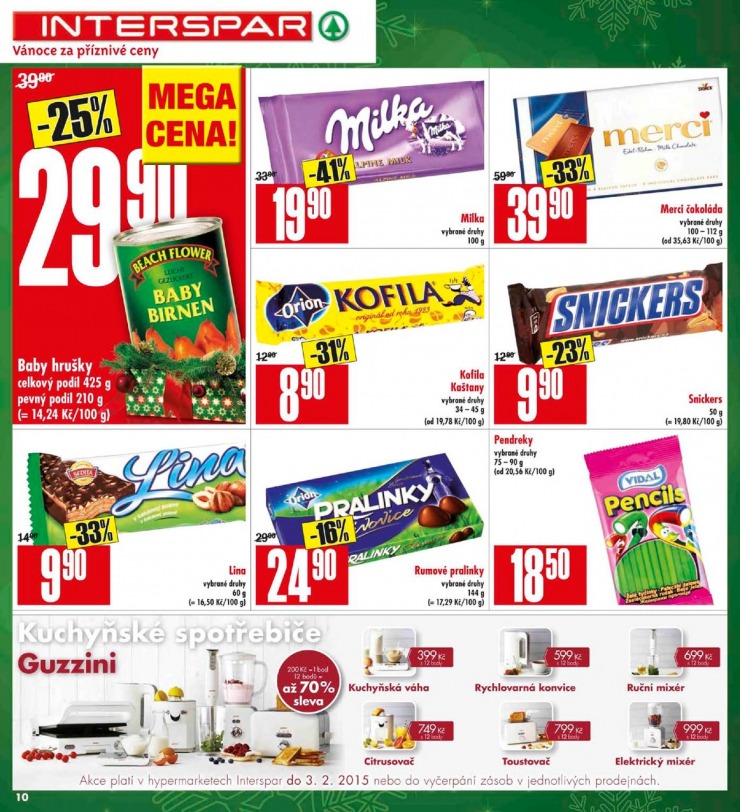 leták Interspar Akční nabídka od 10.12.2014 strana 1 leták Interspar Akční nabídka od 10.12.2014 strana 1