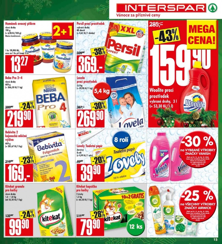 leták Interspar Akční nabídka od 10.12.2014 strana 1 leták Interspar Akční nabídka od 10.12.2014 strana 1