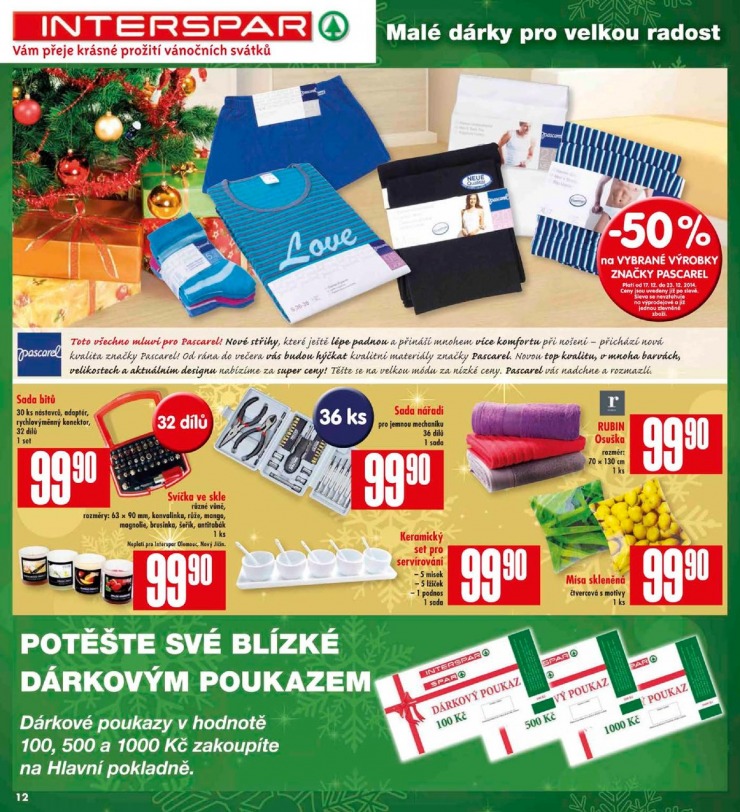 leták Interspar Akční nabídka od 17.12.2014 strana 1 leták Interspar Akční nabídka od 17.12.2014 strana 1