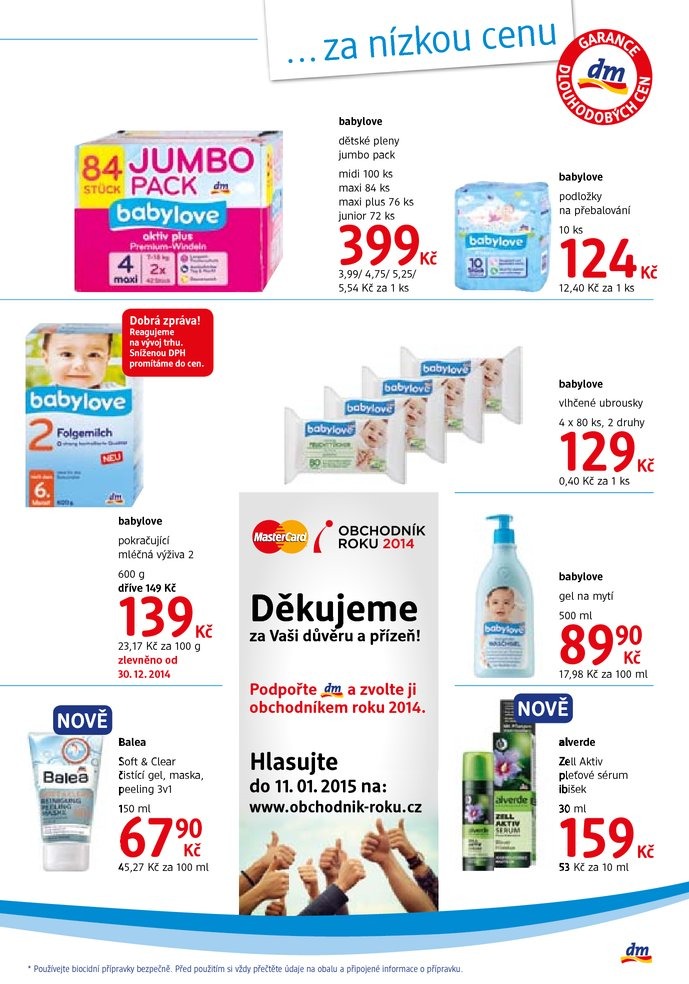 leták DM drogerie Journal od 31.12.2014 strana 1 leták DM drogerie Journal od 31.12.2014 strana 1