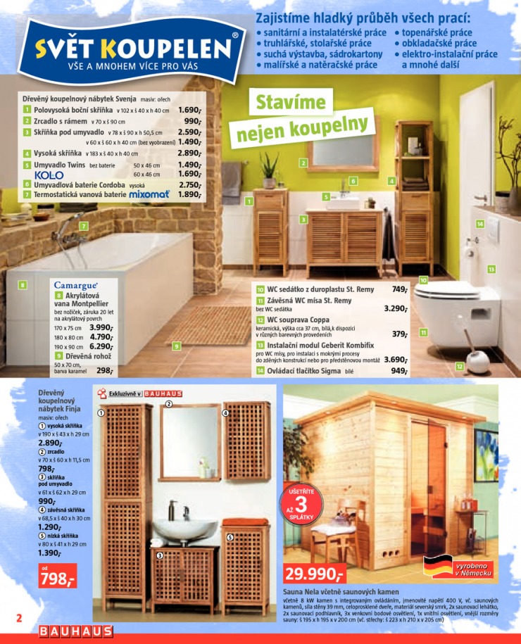 leták Bauhaus Katalog od 7.1.2015 strana 1 leták Bauhaus Katalog od 7.1.2015 strana 1