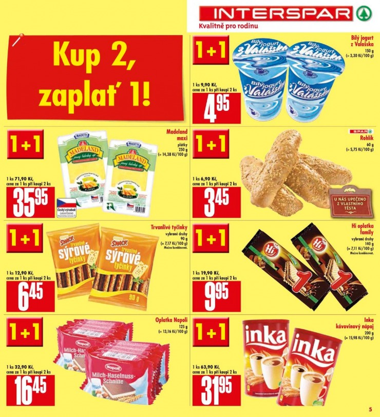 leták Interspar Akční nabídka od 14. 1. 2015 strana 1 leták Interspar Akční nabídka od 14. 1. 2015 strana 1