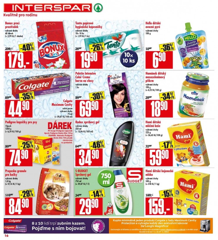 leták Interspar Akční nabídka od 14. 1. 2015 strana 1 leták Interspar Akční nabídka od 14. 1. 2015 strana 1