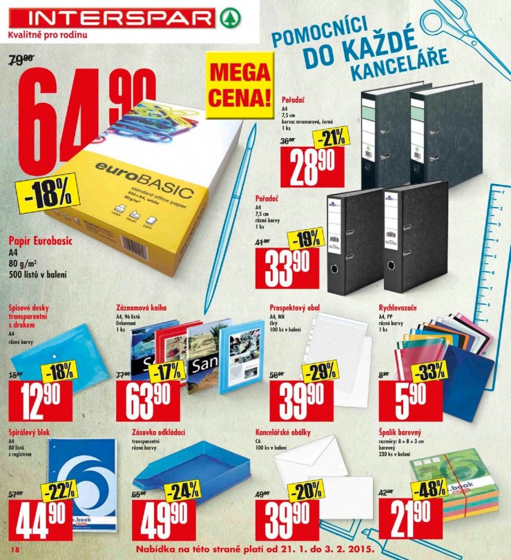 leták Interspar Akční nabídka od 21.1.2015 strana 1 leták Interspar Akční nabídka od 21.1.2015 strana 1