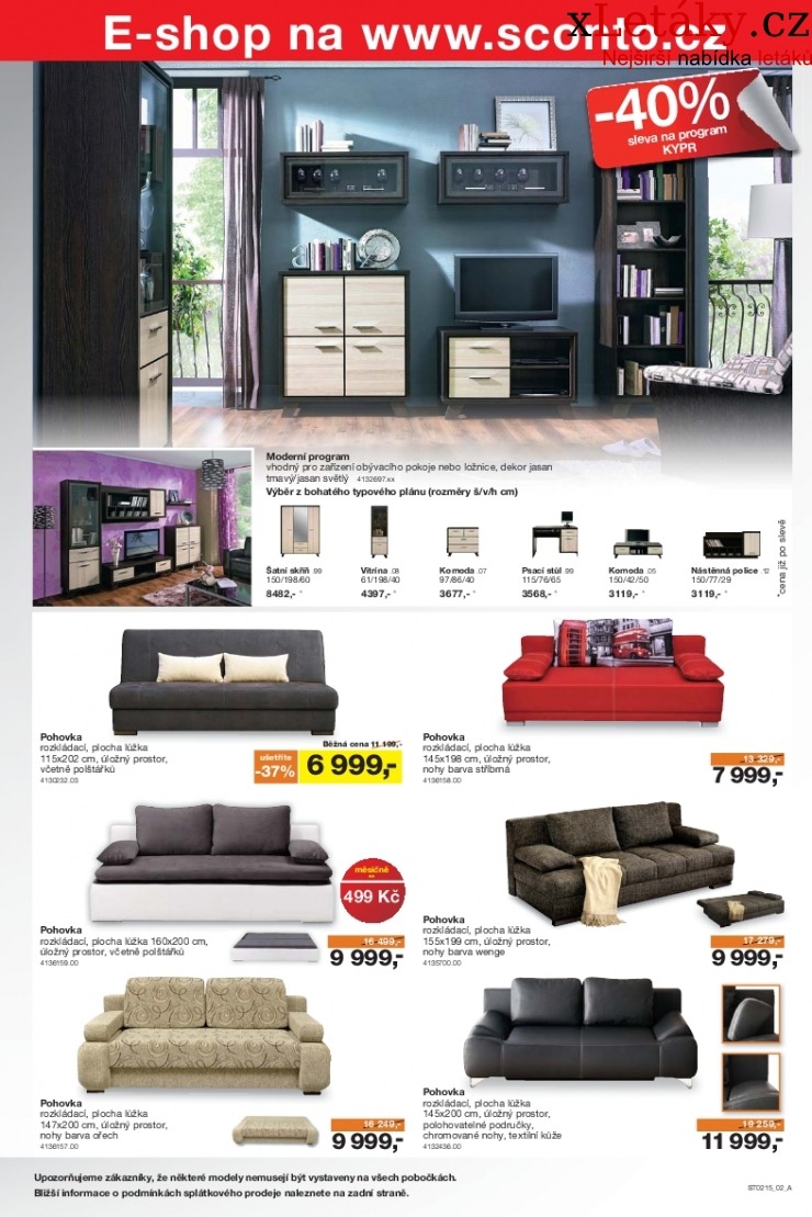 leták Sconto nábytek leták strana 1 leták Sconto nábytek leták strana 1