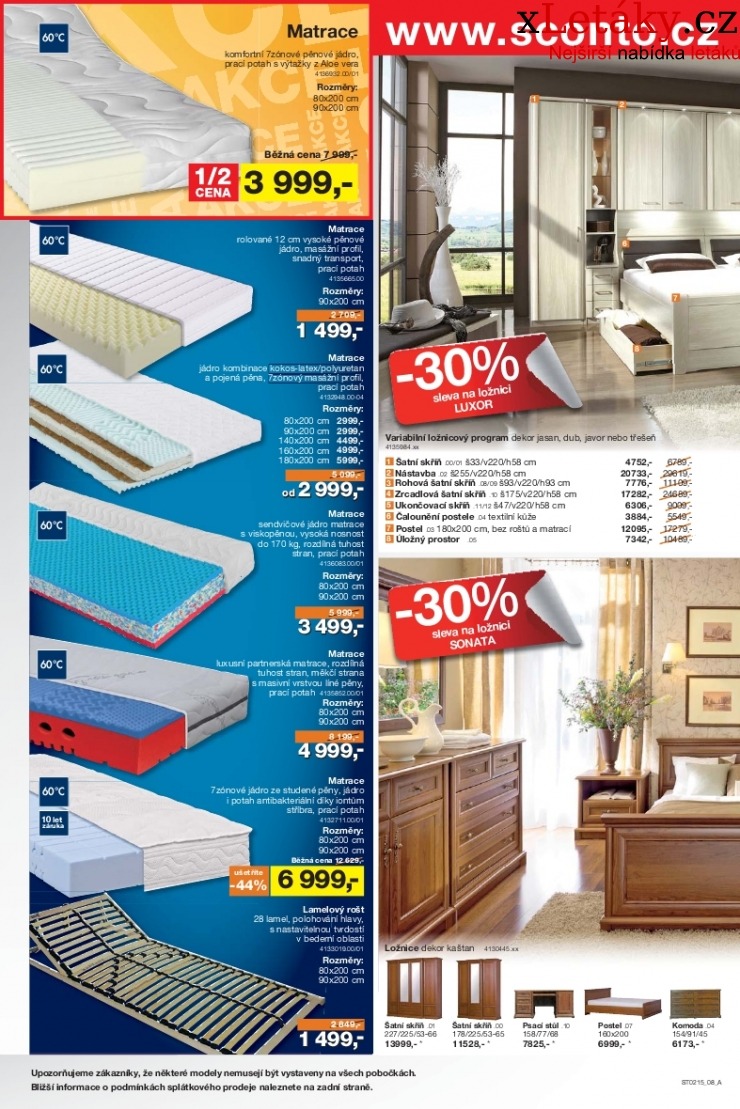leták Sconto nábytek leták strana 1 leták Sconto nábytek leták strana 1