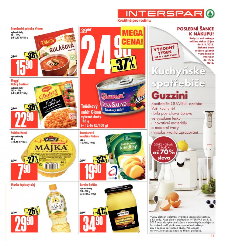 leták Interspar Akční nabídka od 28.1.2015 strana 1 leták Interspar Akční nabídka od 28.1.2015 strana 1