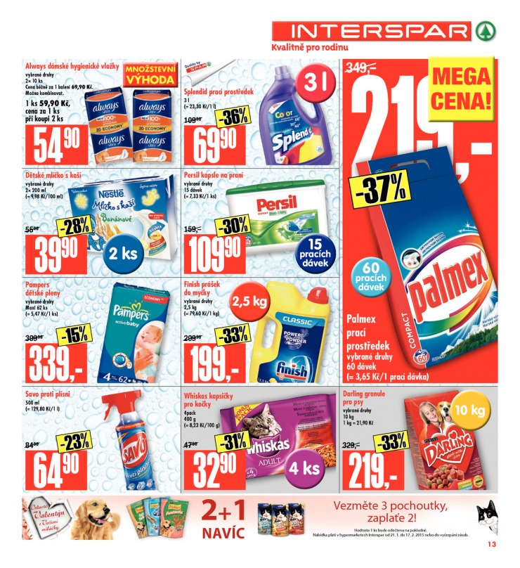 leták Interspar Akční nabídka od 28.1.2015 strana 1 leták Interspar Akční nabídka od 28.1.2015 strana 1