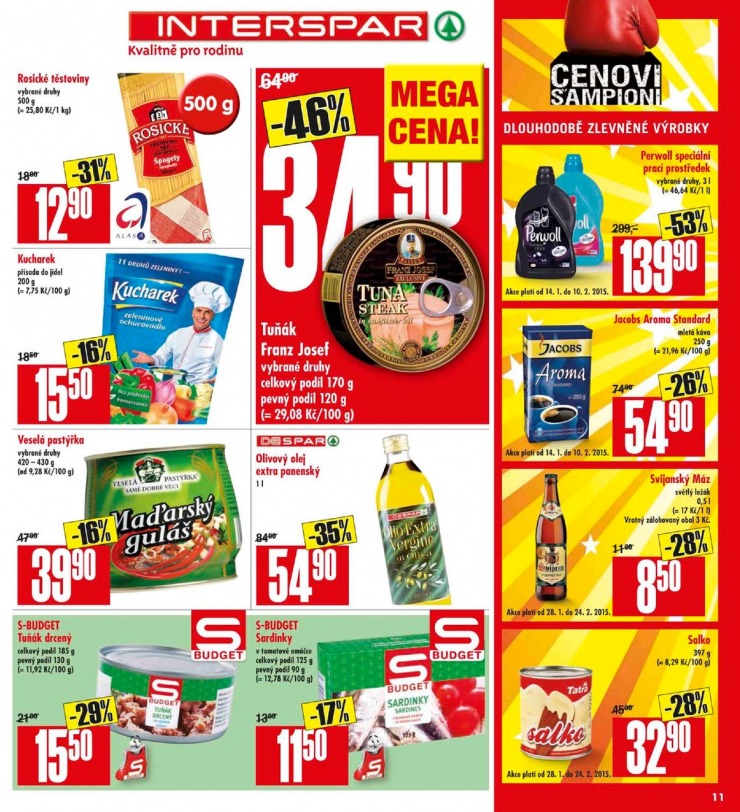 leták Intersport Aktuální leták od 4.2.2015 strana 1 leták Intersport Aktuální leták od 4.2.2015 strana 1