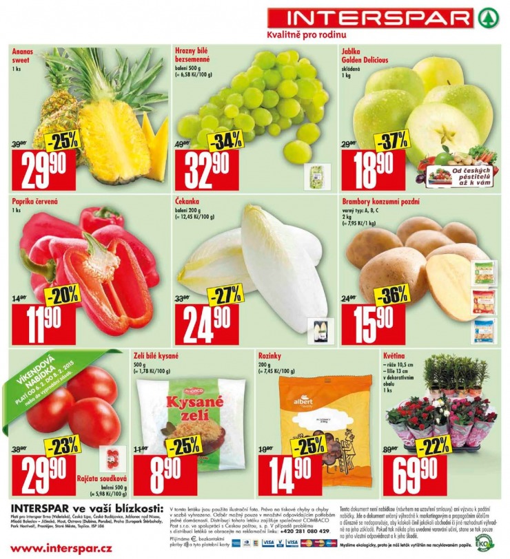 leták Intersport Aktuální leták od 4.2.2015 strana 1 leták Intersport Aktuální leták od 4.2.2015 strana 1