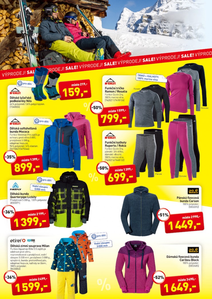 leták Intersport Aktuální leták od 5.2.2015 strana 1 leták Intersport Aktuální leták od 5.2.2015 strana 1
