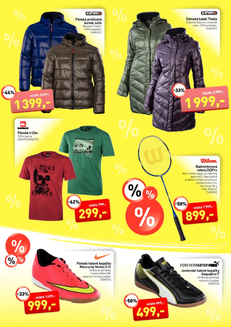 leták Intersport Aktuální leták od 5.2.2015 strana 1 leták Intersport Aktuální leták od 5.2.2015 strana 1