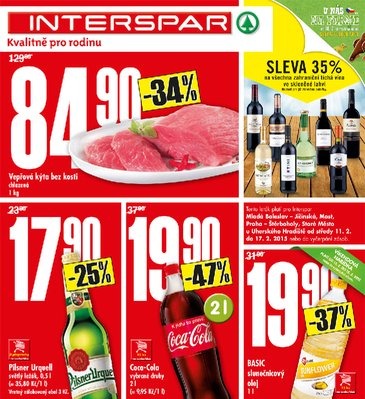 leták Interspar Akční nabídka od 11.2.2015 strana 1 leták Interspar Akční nabídka od 11.2.2015 strana 1