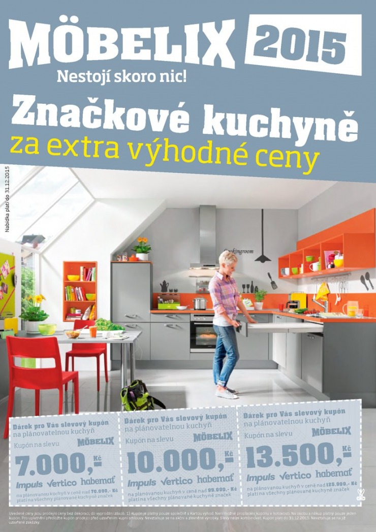 leták Mobelix Značkové kuchyně od 19.2.2015 strana 1 leták Mobelix Značkové kuchyně od 19.2.2015 strana 1