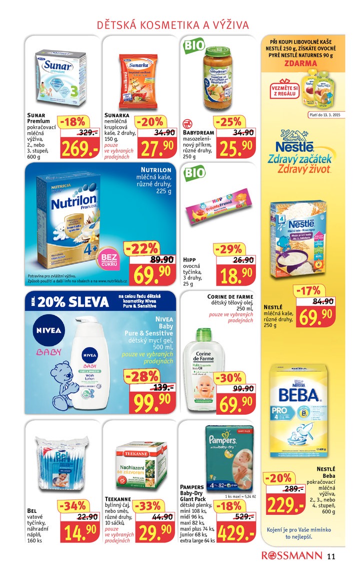 leták Rossmann Leták od 2.3.2015 strana 1 leták Rossmann Leták od 2.3.2015 strana 1
