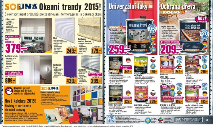 leták Hornbach Aktuální leták od 4.3.2015 strana 1 leták Hornbach Aktuální leták od 4.3.2015 strana 1