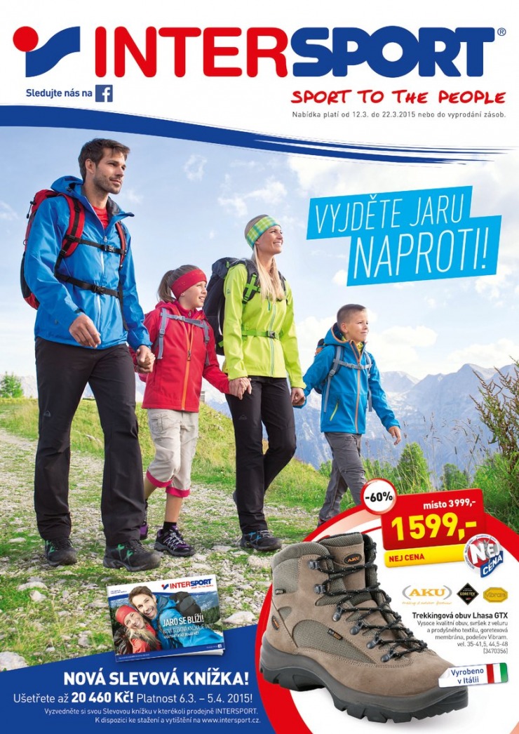 leták Intersport Aktuální leták od 12.3.2015 strana 1 leták Intersport Aktuální leták od 12.3.2015 strana 1