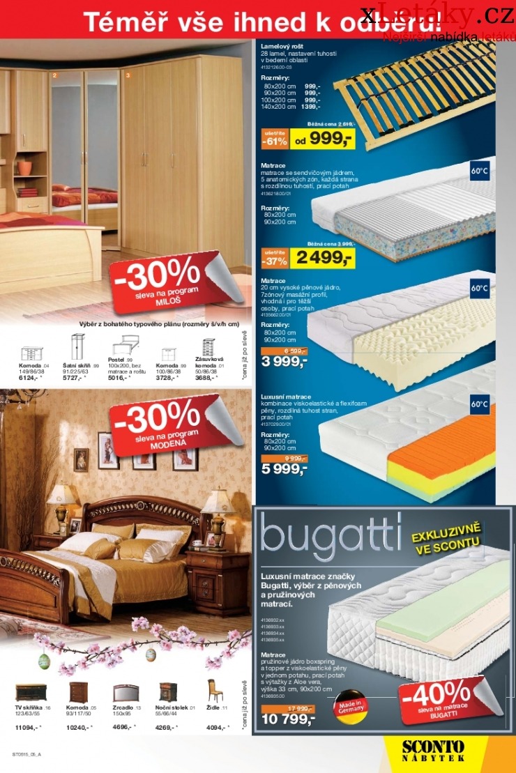 leták Sconto nábytek leták strana 1 leták Sconto nábytek leták strana 1