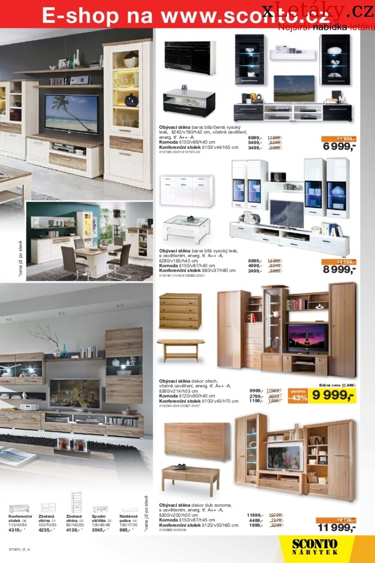 leták Sconto nábytek leták strana 1 leták Sconto nábytek leták strana 1