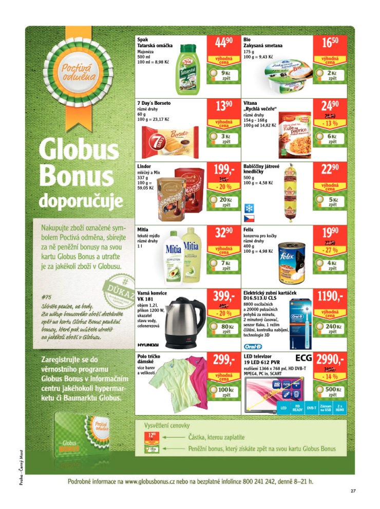 leták Globus Naše noviny od 9.4.2015 strana 1 leták Globus Naše noviny od 9.4.2015 strana 1