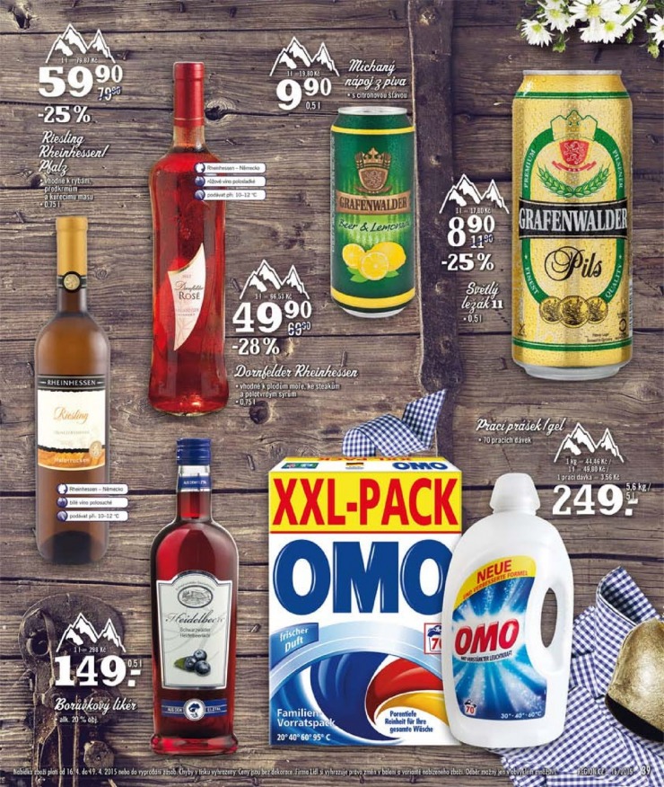 leták Lidl Akční nabídka od 13.4.2015 strana 1 leták Lidl Akční nabídka od 13.4.2015 strana 1