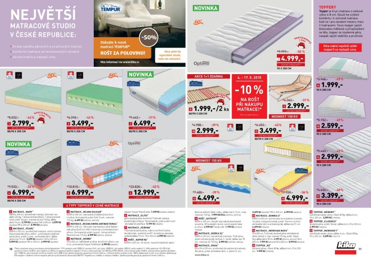 leták Kika Aktuální leták od 4.5.2015 strana 1 leták Kika Aktuální leták od 4.5.2015 strana 1