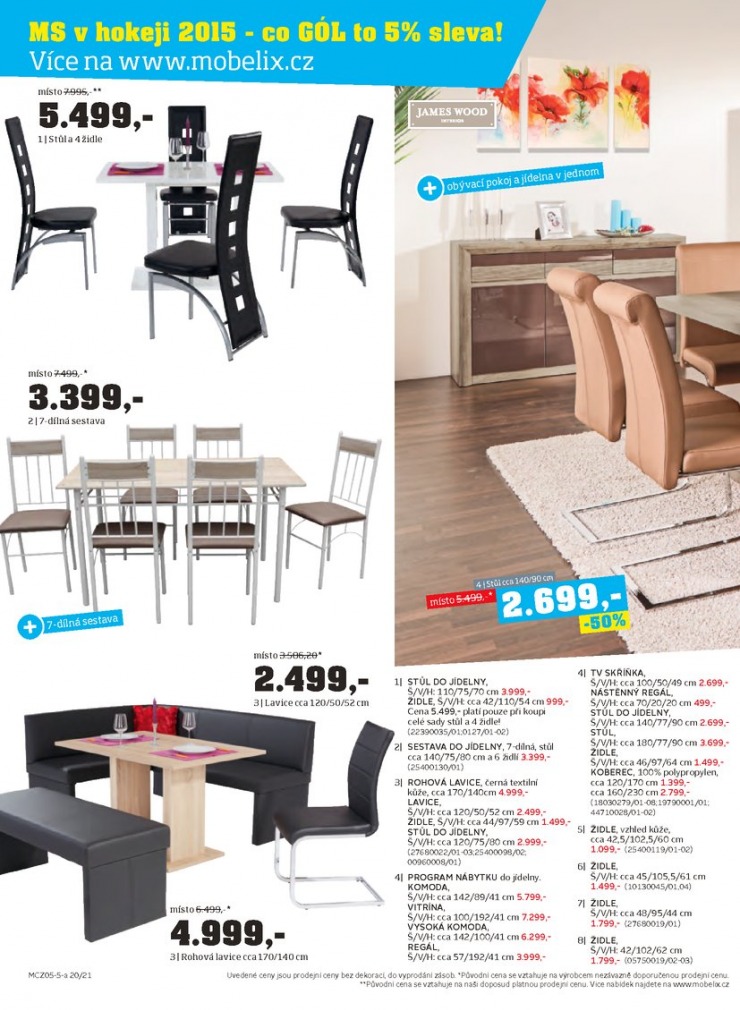 leták Mobelix Aktuální prospekt od 4.5.2015 strana 1 leták Mobelix Aktuální prospekt od 4.5.2015 strana 1