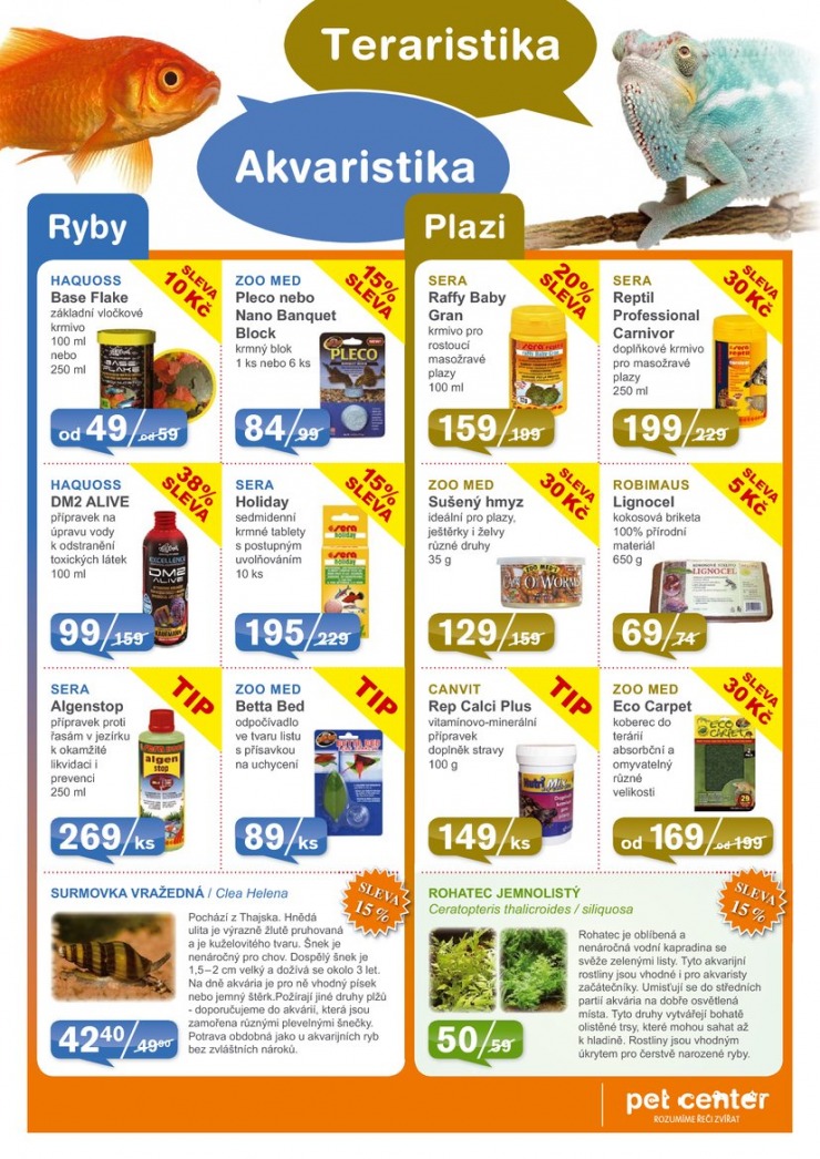 leták Pet Center Akční leták od 1.6.2015 strana 1 leták Pet Center Akční leták od 1.6.2015 strana 1