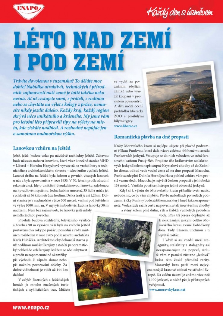 leták Enapo Akční leták od 3.6.2015 strana 1 leták Enapo Akční leták od 3.6.2015 strana 1