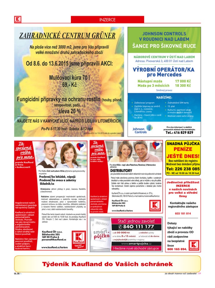 leták Kaufland Aktuální nabídka od 4.6.2015 strana 1 leták Kaufland Aktuální nabídka od 4.6.2015 strana 1