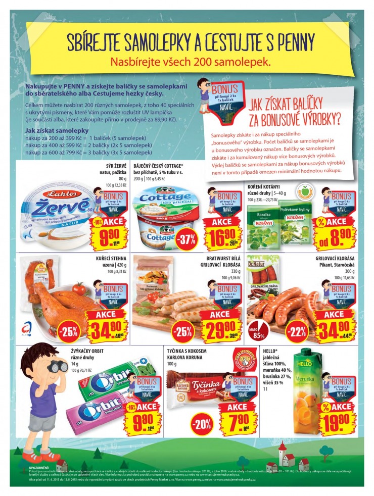 leták Penny Aktuální nabídka od 11.6.2015 strana 1 leták Penny Aktuální nabídka od 11.6.2015 strana 1