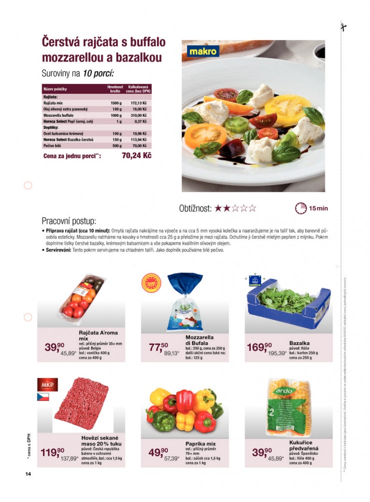 leták Makro Gastronomie čerstvé od 17. 6. 2015 strana 1 leták Makro Gastronomie čerstvé od 17. 6. 2015 strana 1