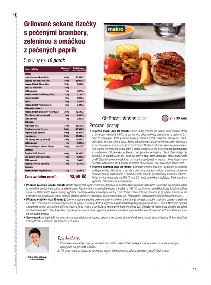leták Makro Gastronomie čerstvé od 17. 6. 2015 strana 1 leták Makro Gastronomie čerstvé od 17. 6. 2015 strana 1