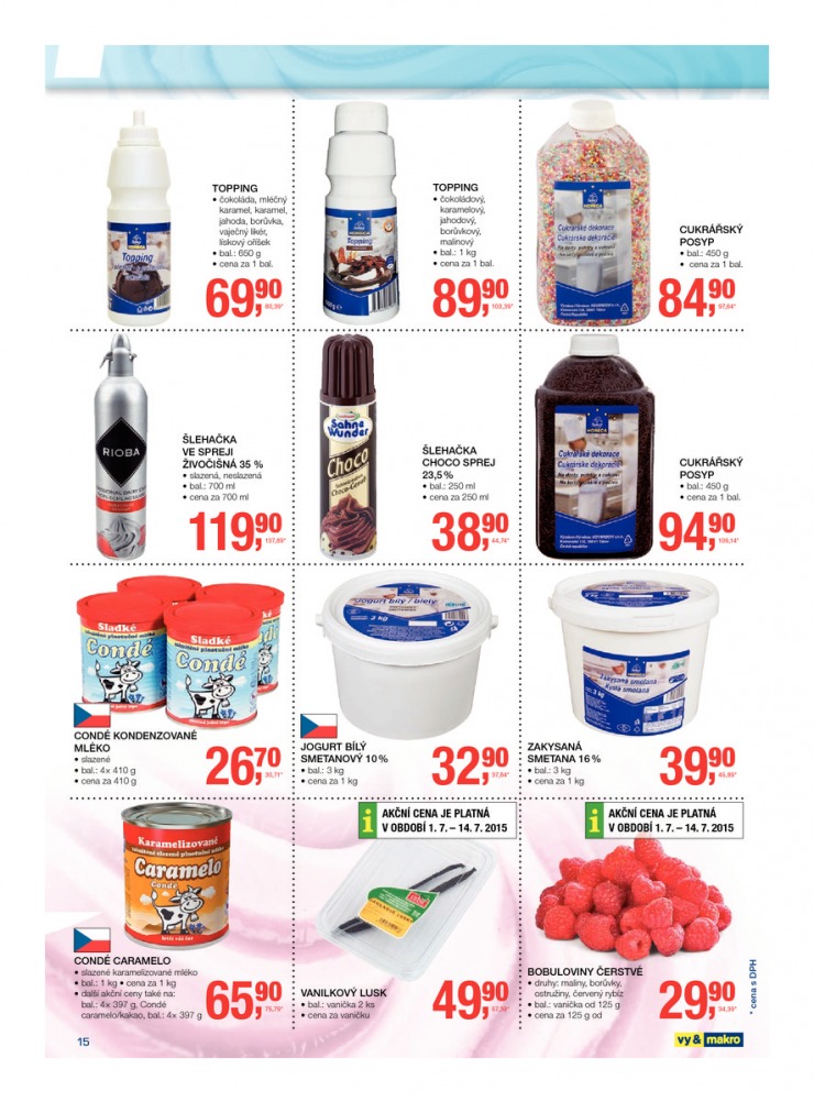 leták Makro Zmrzlina od 1.7.2015 strana 1 leták Makro Zmrzlina od 1.7.2015 strana 1