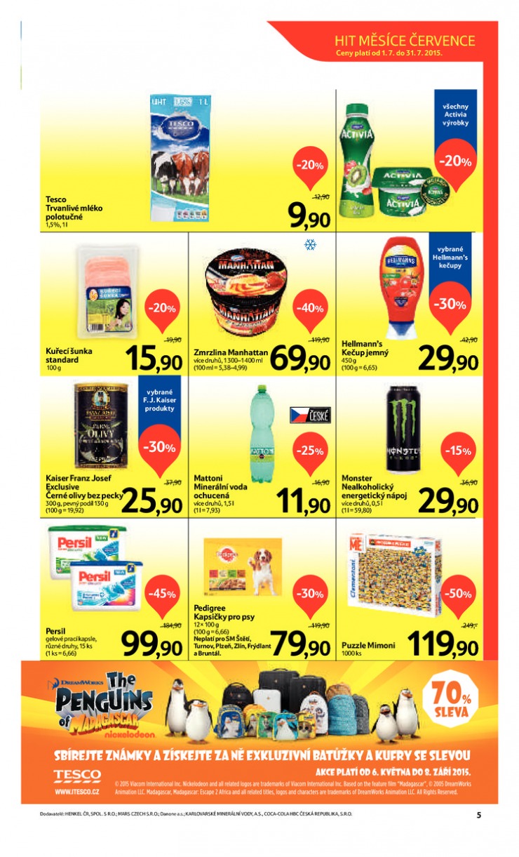 leták Tesco supermarkety od 1.7.2015 strana 1 leták Tesco supermarkety od 1.7.2015 strana 1