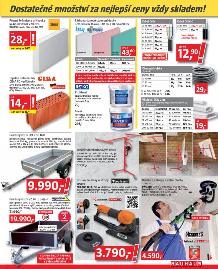 leták Bauhaus Katalog od 10.7.2015 strana 1 leták Bauhaus Katalog od 10.7.2015 strana 1