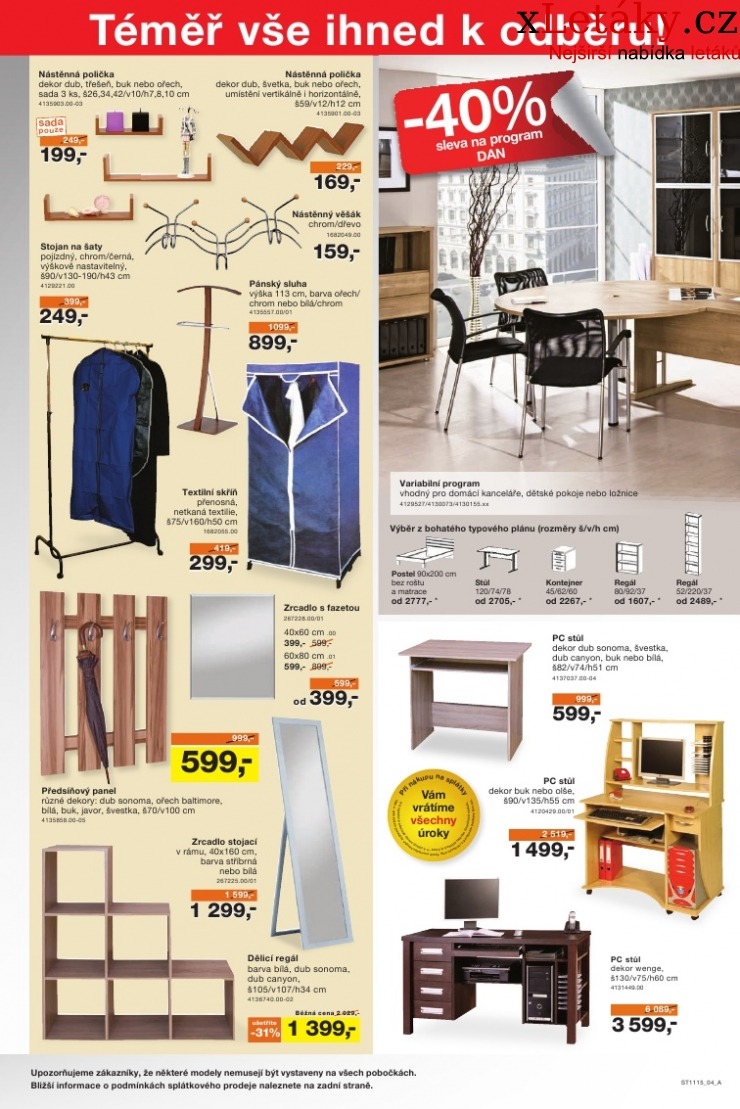 leták Sconto nábytek leták strana 1 leták Sconto nábytek leták strana 1