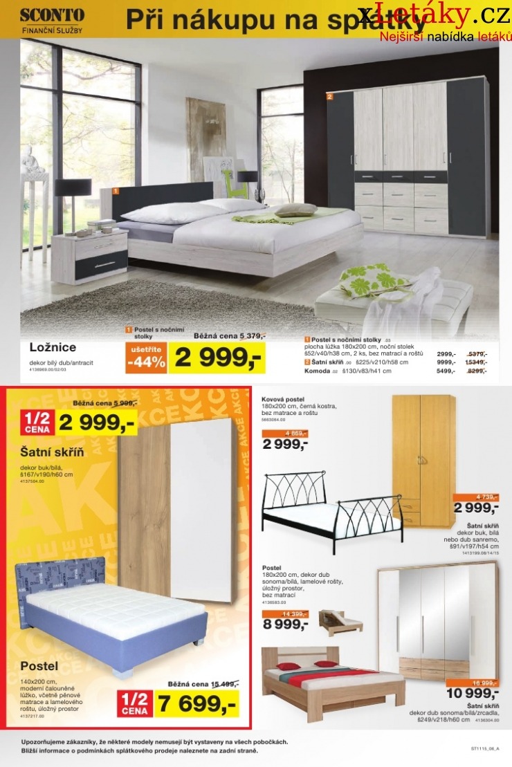 leták Sconto nábytek leták strana 1 leták Sconto nábytek leták strana 1