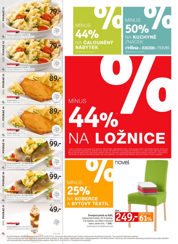 leták XXXLutz Aktuální prospekt od 20.7.2015 strana 1 leták XXXLutz Aktuální prospekt od 20.7.2015 strana 1