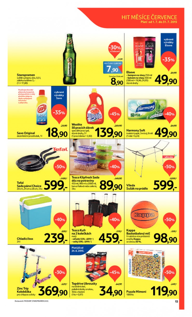 leták Tesco OD od 22.7.2015 strana 1 leták Tesco OD od 22.7.2015 strana 1