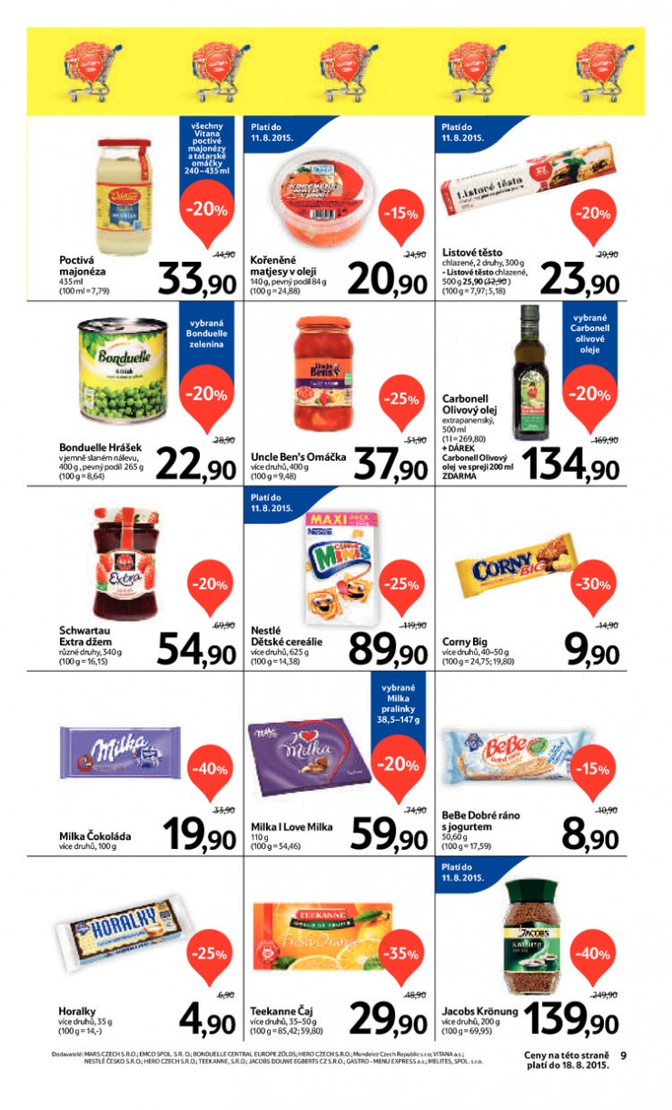 leták Tesco OD od 5.8.2015 strana 1 leták Tesco OD od 5.8.2015 strana 1