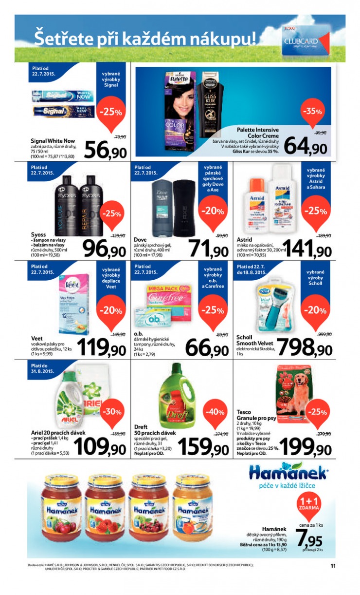 leták Tesco OD od 5.8.2015 strana 1 leták Tesco OD od 5.8.2015 strana 1