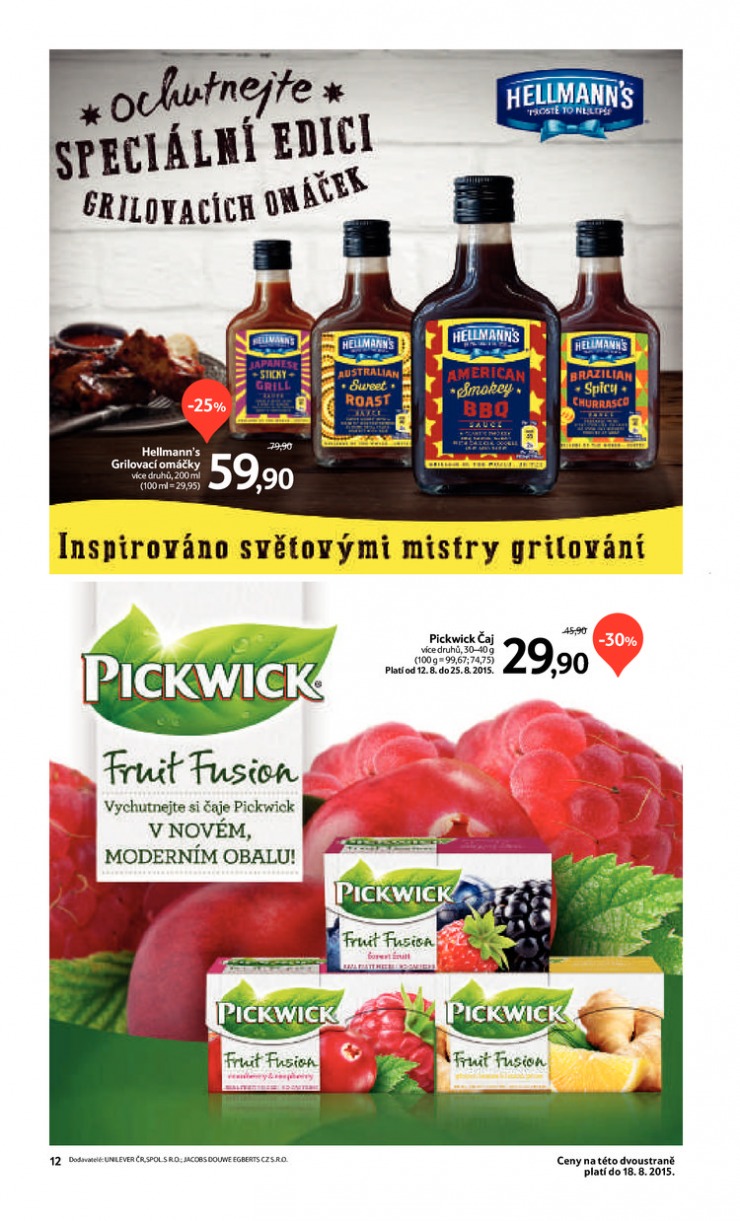 leták Tesco OD od 5.8.2015 strana 1 leták Tesco OD od 5.8.2015 strana 1